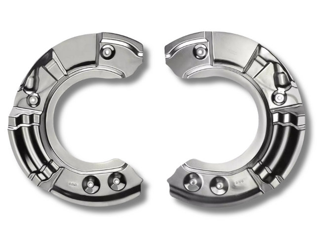 Front Brake Dust Shields x2 for BMW F07 / F10 / F06 520d / 528i / 535d / 550i / 650i / M5 / M6-Spoilers and Bodykits Australia