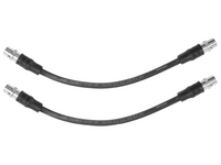 Front Brake Hoses x2 for Audi A4 B5 8D2 / 8D5 / A6 C5 4B2 / 4B5 1.8L / 2.4L / 3.0L (1995 - 2005)-Spoilers and Bodykits Australia