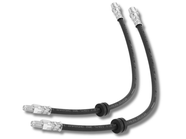 Front Brake Hydraulic Hoses x2 for BMW E36 316i / 318i / 318is / 320i / 323i / 325i / 328i / Z3-Spoilers and Bodykits Australia