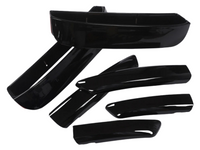 Front Bumper Air Vents for Land Rover Discovery 5 - Gloss Black - Pair-Spoilers and Bodykits Australia