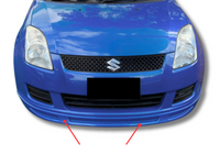 Front Bumper Bar Lip for Suzuki Swift - RE2 Style (07/2007 - 2010)-Spoilers and Bodykits Australia