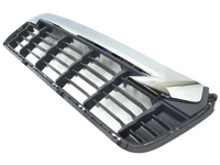 Front Bumper Bar Lower Grill for Isuzu D-MAX - Chrome / Grey (2019 Onwards)-Spoilers and Bodykits Australia