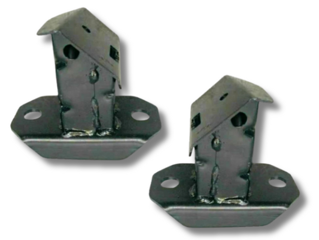 Front Bumper Bar Support Brackets for Mitsubishi Pajero NL - Pair (1997 - 2000)-Spoilers and Bodykits Australia