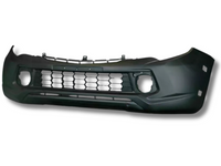 Front Bumper Bar with Flare Hole for MQ Mitsubishi Triton (04/2015 - 11/2018)-Spoilers and Bodykits Australia