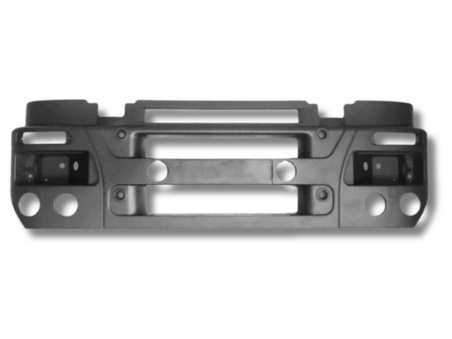 Front Bumper Bar with Fog Light Hole & Upper Panels for Iveco Stralis AS (2001 - 2007)-Spoilers and Bodykits Australia