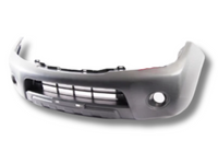 Front Bumper Bar with Fog Light Hole for D40 Nissan Navara King Cab / Dual Cab 4WD Spain Built (02/2010 - 05/2015)-Spoilers and Bodykits Australia