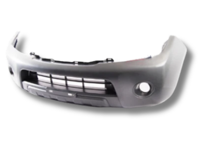 Front Bumper Bar with Fog Light Hole for D40 Nissan Navara Spain Built (05/2005 - 04/2015)-Spoilers and Bodykits Australia
