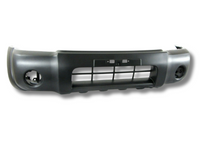 Front Bumper Bar with Fog Light Hole & without Flare Hole for D22 Nissan Navara 4WD (10/2001 - 2013)-Spoilers and Bodykits Australia