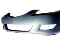 Front Bumper Bar with Large Number Plate Section for Mazda 3 BK Sedan (01/2004 - 06/2006)-Spoilers and Bodykits Australia