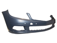 Front Bumper Bar with Sensor Hole & without Nozzle Hole for Mercedes Benz C Class W204 S1 (2007 - 2011)-Spoilers and Bodykits Australia