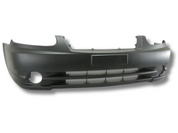 Front Bumper Bar with Spot Light Hole for Hyundai Accent LC (2003 - 2005)-Spoilers and Bodykits Australia