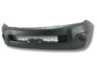 Front Bumper Bar without Flare Hole for Toyota Hilux Workmate / SR 2WD / 4WD (08/2008 - 07/2011)-Spoilers and Bodykits Australia