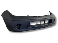 Front Bumper Bar without Fog Light Hole for D40 Nissan Navara Dual Cab Thai Built (03/2008 - 04/2015)-Spoilers and Bodykits Australia