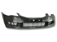 Front Bumper Bar without Fog Light Hole for Honda Civic Sedan (02/2006 - 12/2008)-Spoilers and Bodykits Australia