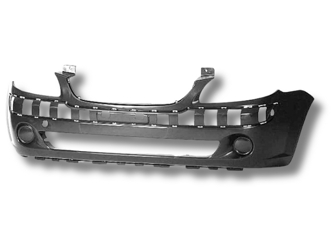 Front Bumper Bar without Fog Light Hole for Hyundai Getz TB (2005 - 2010)-Spoilers and Bodykits Australia