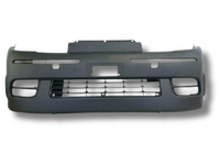 Front Bumper Bar without Fog Light Hole for Toyota Hiace KDH / TRH LWB Low Roof (2005 - 2010)-Spoilers and Bodykits Australia