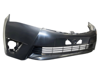 Front Bumper Bar without Sensor Hole for Toyota Corolla ZRE172 Sedan (12/2013 - 11/2016)-Spoilers and Bodykits Australia