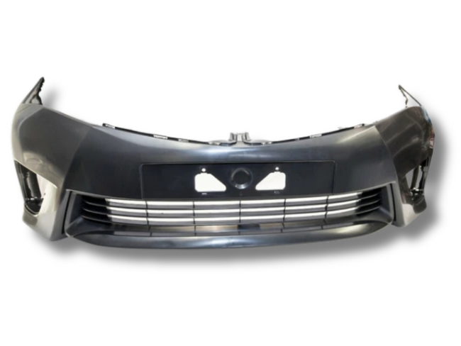 Front Bumper Bar without Sensor Hole for Toyota Corolla ZRE172 Sedan (12/2013 - 11/2016)-Spoilers and Bodykits Australia