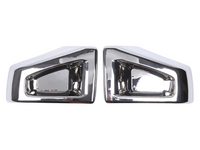 Front Bumper Corner Trims for Hummer H2 - Chrome (2003 - 2009)-Spoilers and Bodykits Australia