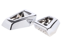 Front Bumper Corner Trims for Hummer H2 - Chrome (2003 - 2009)-Spoilers and Bodykits Australia