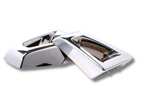 Front Bumper Corner Trims for Hummer H2 - Chrome (2003 - 2009)-Spoilers and Bodykits Australia