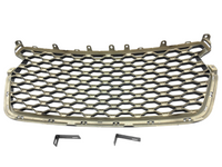 Front Bumper Mesh Grill for Isuzu D-MAX - Matt Black (2020 Onwards)-Spoilers and Bodykits Australia