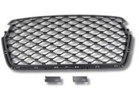 Front Bumper Mesh Grill for Isuzu D-MAX - Matt Black (2020 Onwards)-Spoilers and Bodykits Australia