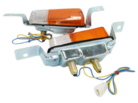 Front Bumper Park Lights for Toyota Corolla KE30 - Pair-Spoilers and Bodykits Australia