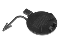 Front Bumper Tow Hook Cover for Volkswagen Passat B7 - Black (2010 - 2015)-Spoilers and Bodykits Australia