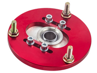 Front Camber Plate Top Mounts for BMW E36 3 Series - Red - Pair (1992 - 1999)-Spoilers and Bodykits Australia