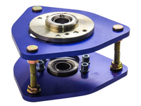 Front Camber Plate Top Mounts for Subaru Impreza STI GDA / GDB - Blue - Pair (2002 - 2007)-Spoilers and Bodykits Australia