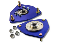 Front Camber Plate Top Mounts for Subaru Impreza STI GDA / GDB - Blue - Pair (2002 - 2007)-Spoilers and Bodykits Australia