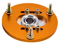 Front Coilover Camber Plate Top Mounts for BMW E36 318 / 320 / 323 / 325 / M3 - Gold - Pair-Spoilers and Bodykits Australia