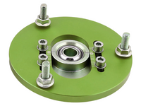 Front Coilover Camber Plate Top Mounts for BMW E36 318 / 323 / 325 / 328 / M3 - Green - Pair-Spoilers and Bodykits Australia