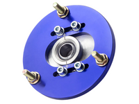 Front Coilover Camber Plates Top Mounts for BMW E36 3 Series - Blue - Pair-Spoilers and Bodykits Australia