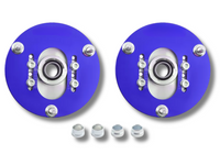 Front Coilover Camber Plates for BMW E46 320i / 323i / 328Ci / 330xi / M3 - Blue - Pair-Spoilers and Bodykits Australia