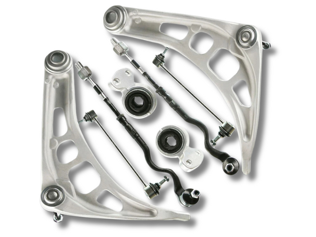 Front Control Arms, Tie Rods & Sway Bar Links Kit for BMW E46-Spoilers and Bodykits Australia