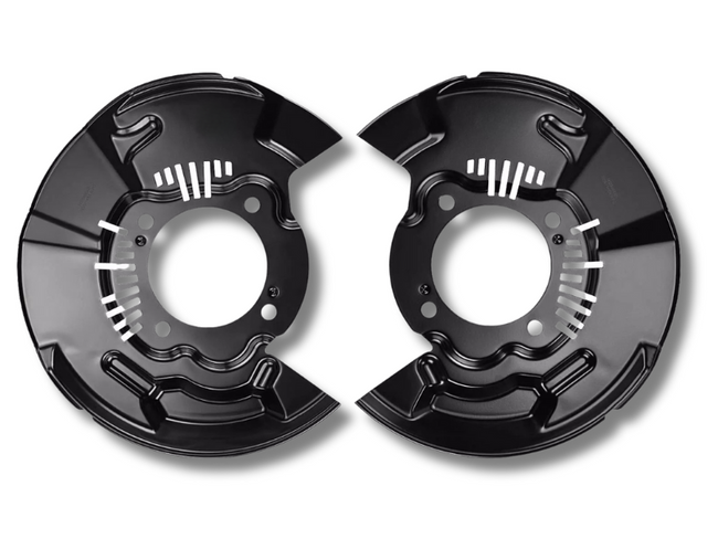Front Disc Brake Splash Shields x2 for Toyota Hilux GGN25 / KUN26 (2005 - 2015)-Spoilers and Bodykits Australia