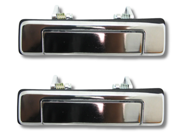 Front Door Handles for Ford Courier PC / PD - Chrome - Pair (06/1985 - 12/1998)-Spoilers and Bodykits Australia