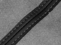 Front Door Panel Armrest Covers for Volkswagen Beetle - Synthetic Leather - Pair - Black (1998 - 2010)-Spoilers and Bodykits Australia