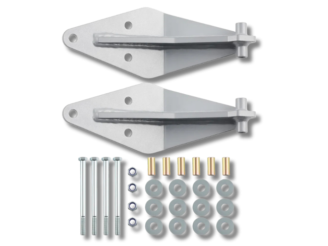 Front Dual Twin Shock Bracket Mount Kit for Ford F250 / F350 4WD (1999 - 2004)-Spoilers and Bodykits Australia