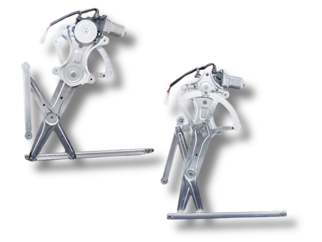 Front Electric Window Regulators with Motor for ML / MN Mitsubishi Triton - Pair (2006 - 2015)-Spoilers and Bodykits Australia