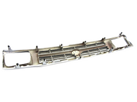 Front Grill & Head Light Surrounds for Toyota Hilux RN85 2WD - Chrome / Grey (1989 - 1997)-Spoilers and Bodykits Australia