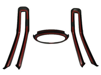 Front Grill Insert for Ford Everest - Black - No Camera Hole (2022 Onwards)-Spoilers and Bodykits Australia