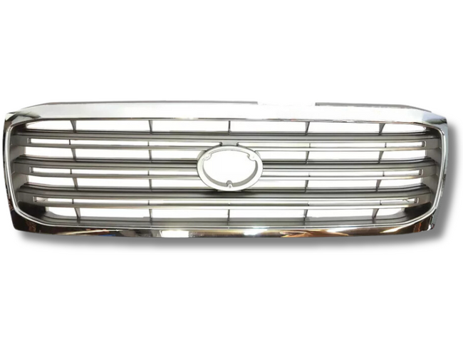 Front Grill for 100 Series Toyota Landcruiser FJ100 - Chrome (08/2002 - 05/2005)-Spoilers and Bodykits Australia