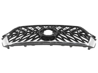Front Grill for 200 Series Toyota Landcruiser - Chrome / Black (2016 - 2021)-Spoilers and Bodykits Australia