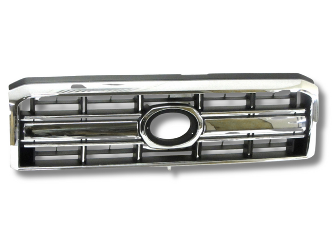 Front Grill for 76 / 77 / 78 / 79 Series Toyota Landcruiser VD - Chrome / Black (2007 - 2017)-Spoilers and Bodykits Australia