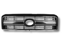Front Grill for 76 / 78 / 79 Series Toyota Landcruiser Workmate - Black (2007 Onwards)-Spoilers and Bodykits Australia