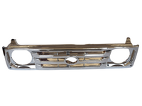 Front Grill for 78 / 79 Series Toyota Landcruiser Troopy / Ute - Chrome (1999 - 2007)-Spoilers and Bodykits Australia