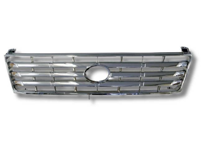 Front Grill for 95 Series Toyota Prado ZJ95 - Chrome (1996 - 2003)-Spoilers and Bodykits Australia